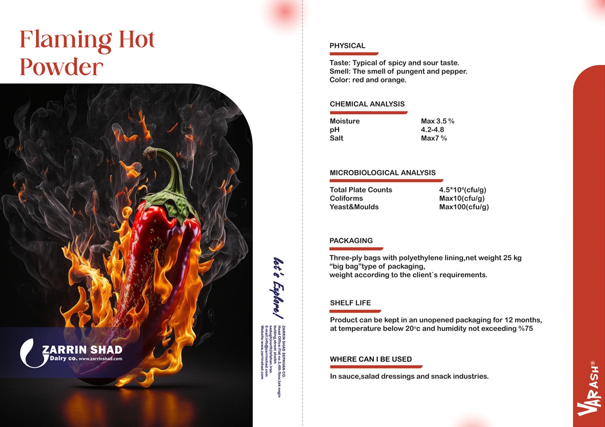 Flaming Hot Powder