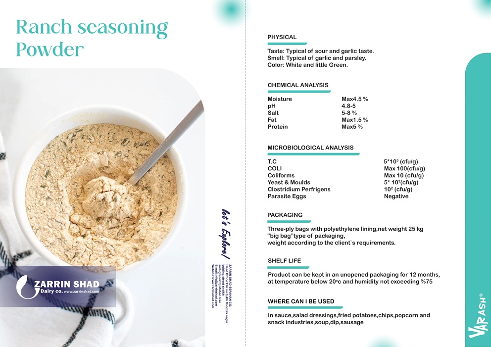 ranch seasoning