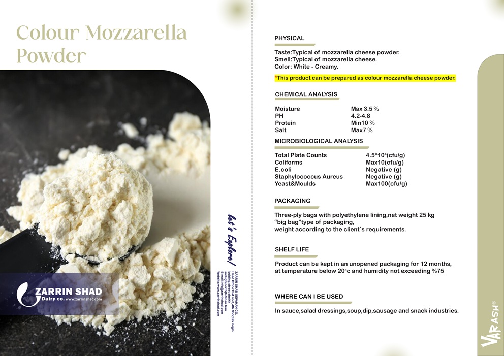 colour mozzarella