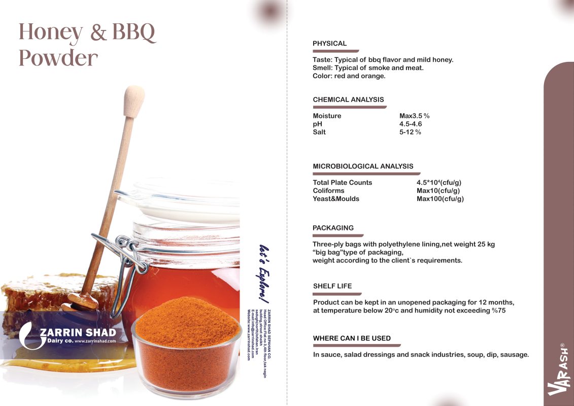 Honey & BBQ Powder