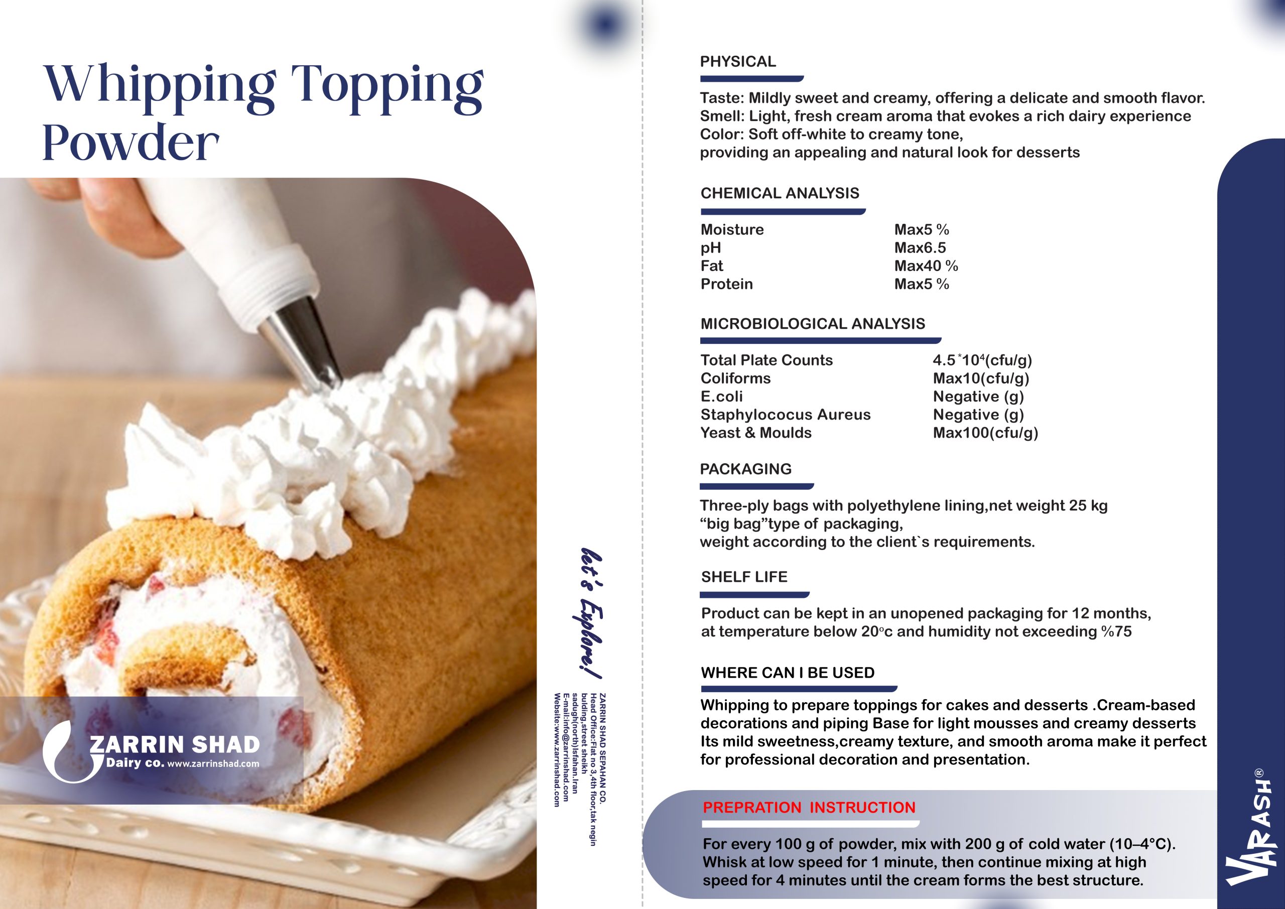 whipping Topping